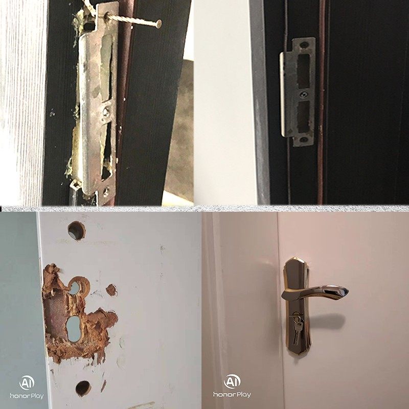 门锁破洞修复器门边框修补大洞补漆锁孔螺丝填充 强力修补膏神器