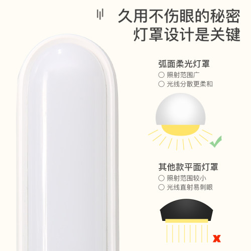 酷毙小台灯学习专用护眼充电书桌宿舍灯管吸附式led大学生用长条