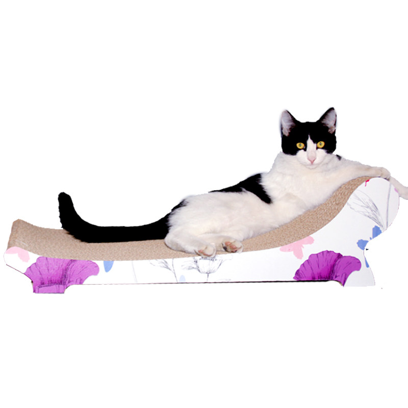 新款猫床贵妃榻 宠物猫抓板磨抓板猫沙发瓦楞纸加大小号玩具包邮