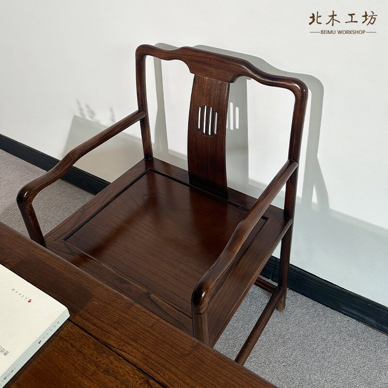 新中式纯实木茶台儿童书桌阳台小型茶几办公桌小户型禅意电脑桌