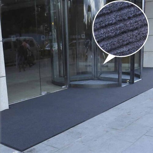 1000型三条纹加厚防滑门垫商场酒店门厅迎宾地毯走廊过道吸水地垫