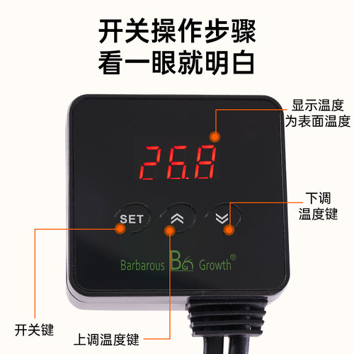 宠物恒温爬宠加热垫乌龟蜥蜴鱼缸角蛙保温饲养箱加温控温守宫爬虫