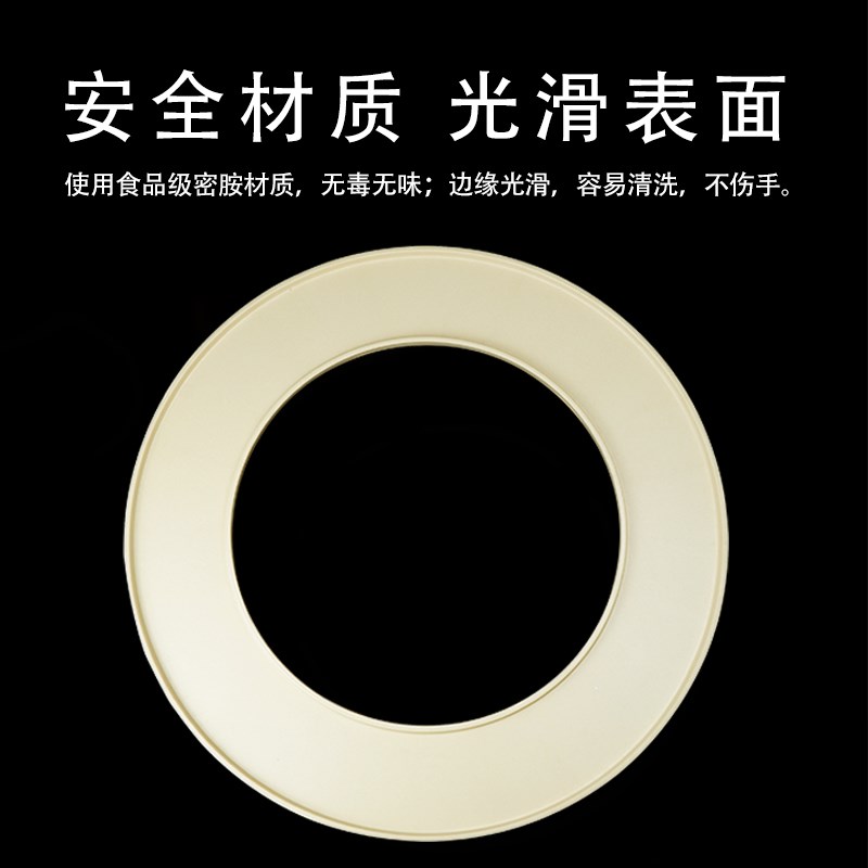 创意密胺火锅圈定制牛肉羊肉火锅店网红呼啦圈大圆盘仿瓷托盘餐具