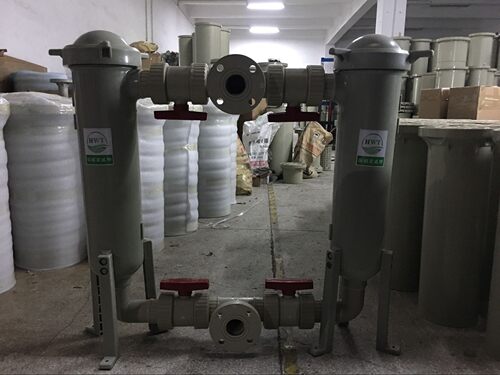 非金属精纯PP多袋双联串联塑料双级过滤器Duplex  PP filters