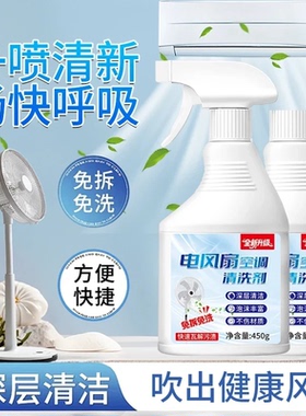 【限时促销】免拆洗风扇清洁剂家用空调清洗专用清洗剂wy