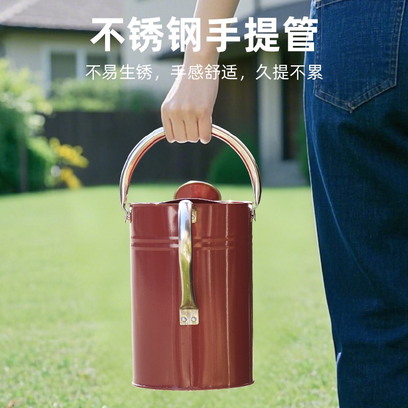 沃施worth洒水壶园艺复古铁质浇水壶浇花水壶大容量家用花园浇菜