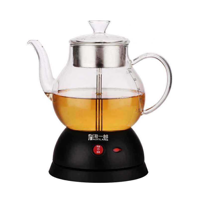 淘一郎煮茶壶多功能养生蒸茶器加厚玻璃煮茶器蒸煮电热安化黑茶壶