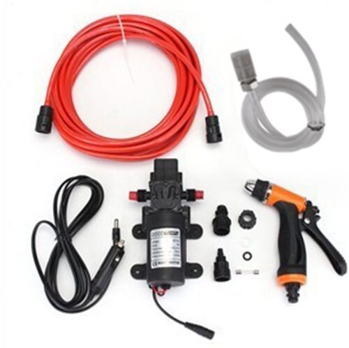 8m水管12V24V车载洗车器水枪洗玻璃洗汽车3210款100铜电机