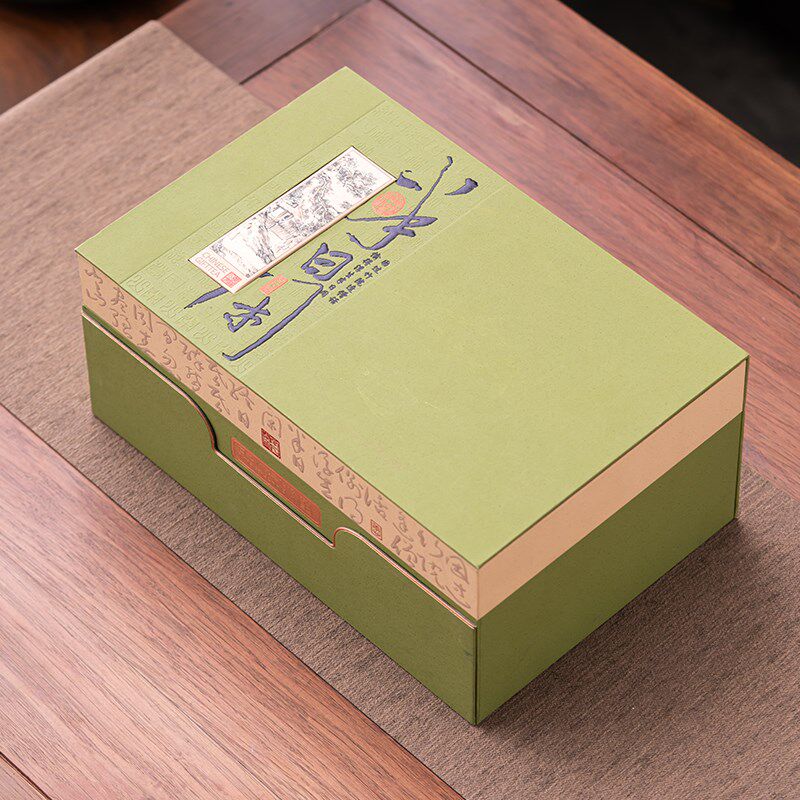 中式茶叶礼盒包装盒空盒高档陶瓷罐红茶绿茶龙井白茶普洱毛尖定制