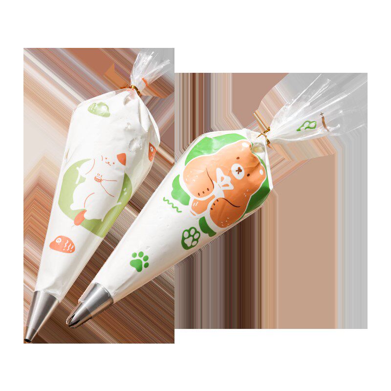 英国婴儿宝宝辅食裱花袋嘴溶豆常用蛋糕烘焙工具全套做曲奇一次性