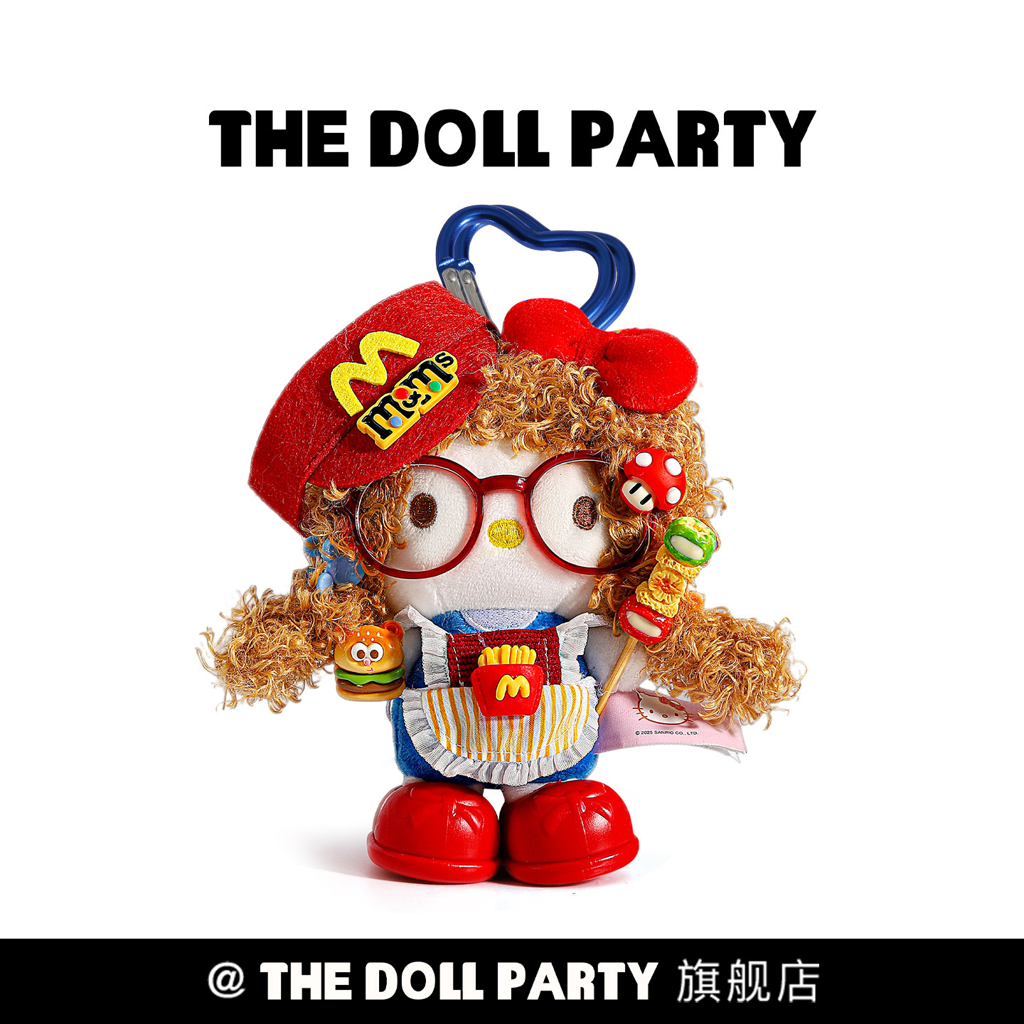 可爱hellokitty包包挂件毛绒公仔图片