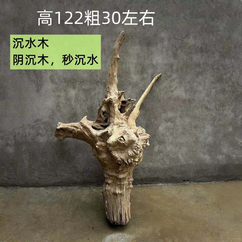 自然风化木老木头朽木装饰摆件侘寂风朽木烂木头装饰精品纹路