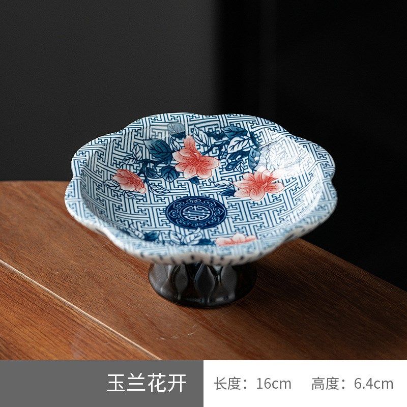 佛手柑托盘器皿养花观赏花盆摆件香橼花器摆放盘容器中式复古花瓶