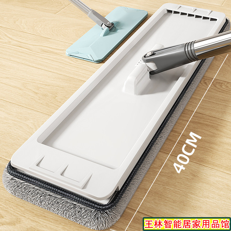 刮刮乐免手洗平板懒人拖把客厅家用加粗大号拖布手压自动甩干洗脱