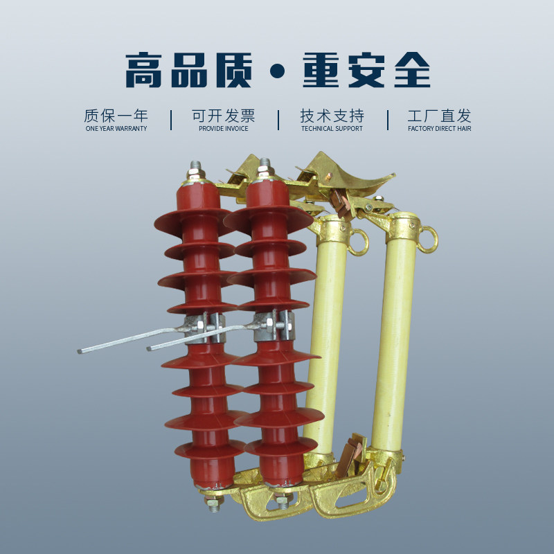 户外高压跌落式熔断器RW3-10/100-200A令克保险熔管10-12KV熔断器