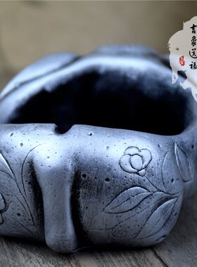 富贵吉祥/吉象烟灰缸创意时尚个性多功能家居饰品生日礼物摆件