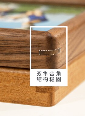 毕业照实木相框洗照片做成高中集体合影纪念礼物相册摆台定制diy