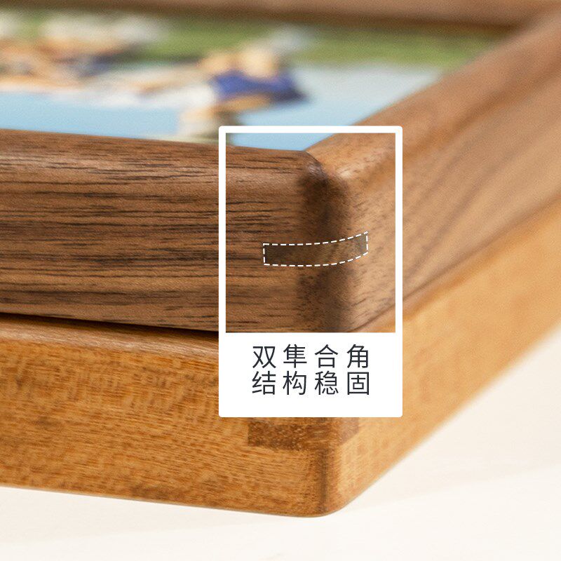 毕业照实木相框洗照片做成高中集体合影纪念礼物相册摆台定制diy