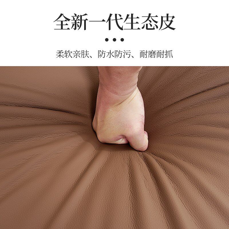 沙发抱枕套不含芯45x45长方形家用生态皮2025新款轻奢高级感定制