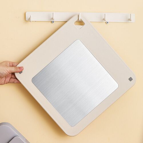 双面切菜板家用厨房水果辅食案板防霉不锈钢菜板站立分类砧板套装