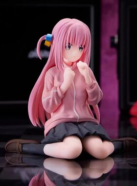 孤独摇滚坐姿后藤独手办二次元美少女波奇酱电脑机箱摆件桌面装饰