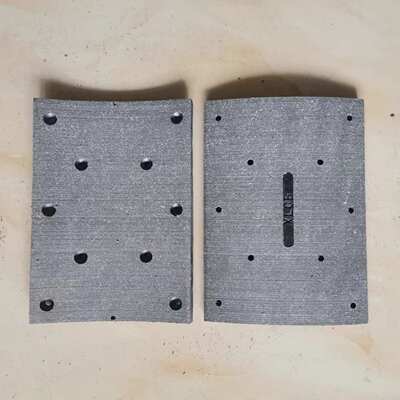 【弘翰摩擦】厂家生产  球磨机制动器 陶瓷刹车片 陶瓷闸瓦