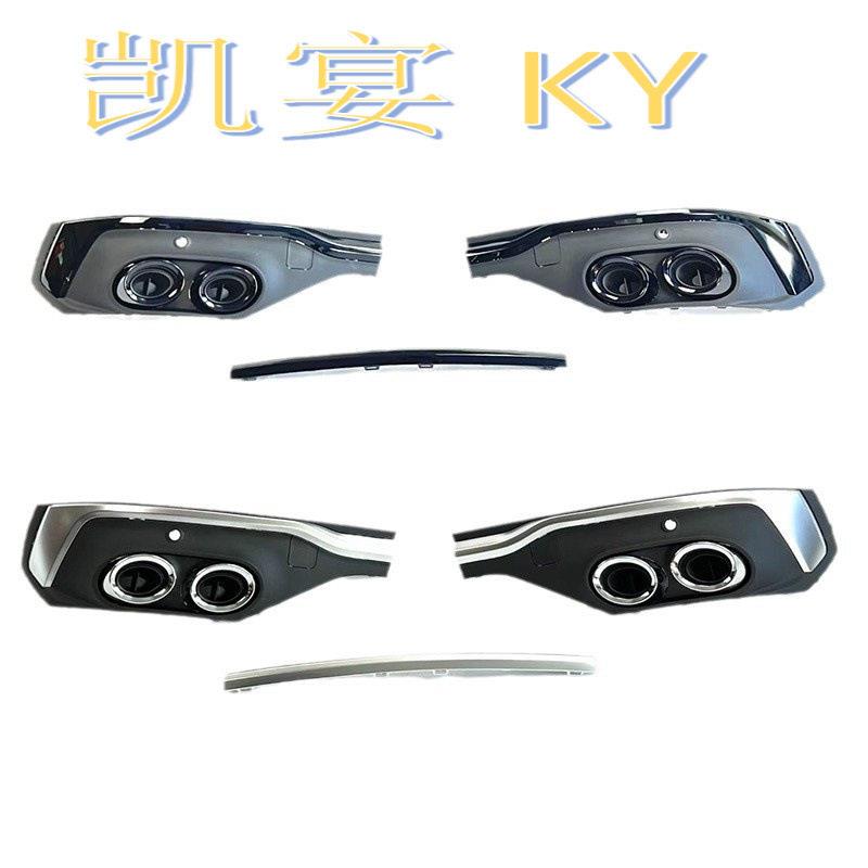 适用于奥迪Q5L轿跑款sportback改装SQ5尾唇尾喉21222324款Q5L