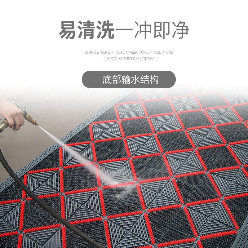 室外防滑地垫门口进门塑料蹭土门垫酒店商用户外脚垫入户门前地毯