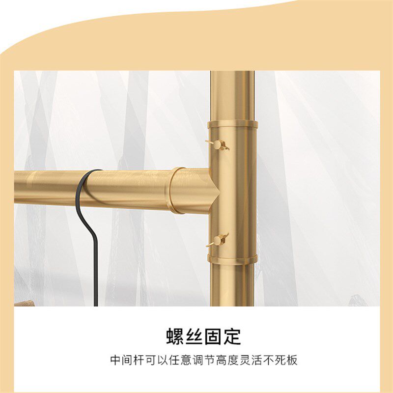 男装货架双层西服旗袍礼服落地式摄影楼专用服装架子童装店陈列架