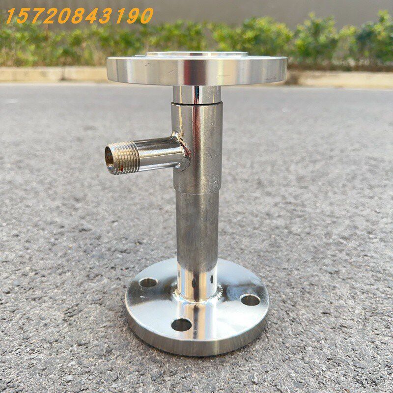 不锈钢304/316法兰水射器气液混合法兰连接文丘里射流器可定制