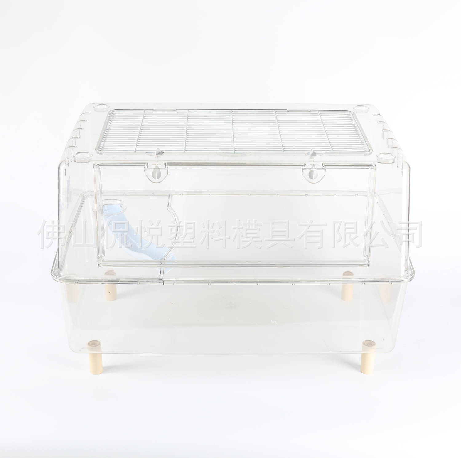 75透明笼带层板 亚克力水晶仓鼠笼子70基础笼全透明金丝熊用品批图片