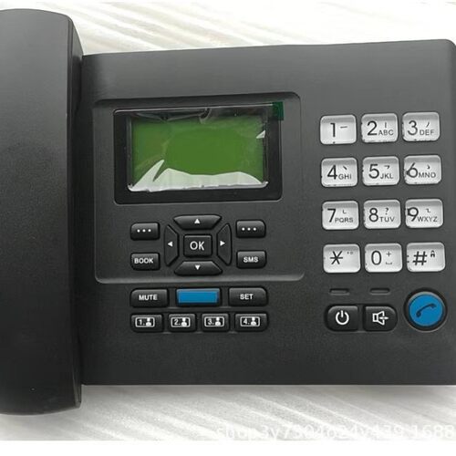 外贸出品gsm无线2G插卡电话机F501移动办公家用固话插卡座机