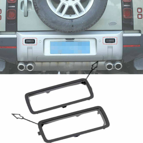 适用于Land Rover Defender 2020-2023塑料拖车挂钩拖钩盖罩