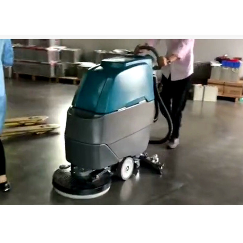 刷盘式半自动扫地机 手推式车间地面清扫机 瓷砖大理石养护设备
