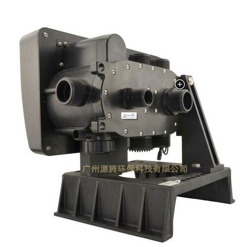 润新阀F95B侧装全自动过滤控制阀 18-20吨砂炭过滤器多路阀头