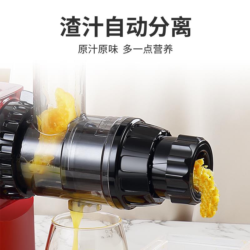 欧美爵士低速原汁机 西芹榨汁机家用 全自动果蔬慢磨机