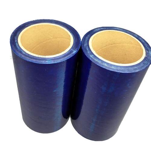 pe蓝色保护膜 五金门窗 铝板不锈钢保护膜 透明带胶自粘膜50cm