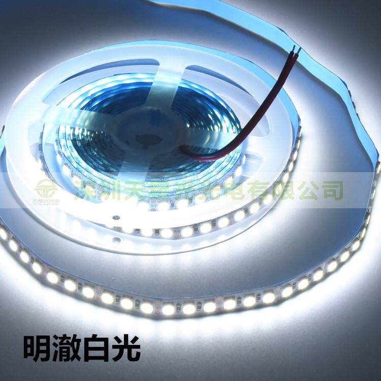LED软灯带12V24V5050自粘客厅户外防水贴片超亮120珠灯条光带线灯