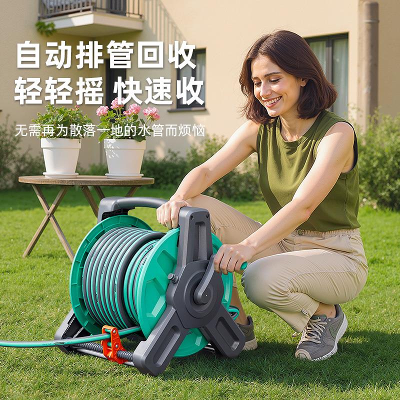 水管软管浇水4分塑料管子防冻浇菜家用pvc水管自来水浇花水枪喷头