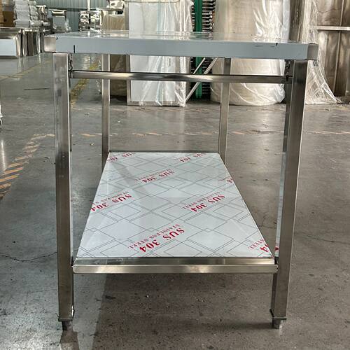 S/S BENCH商用不锈钢折叠工作台酒店厨房切菜桌子