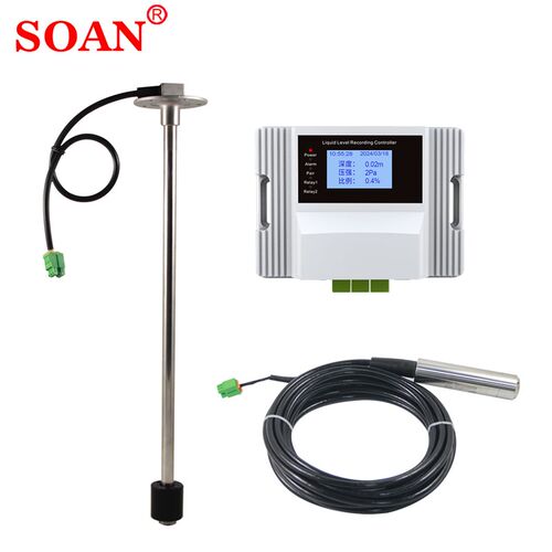 SOAN磁性液位变送传感器水位记录仪消防水箱APP报警器水位控制器