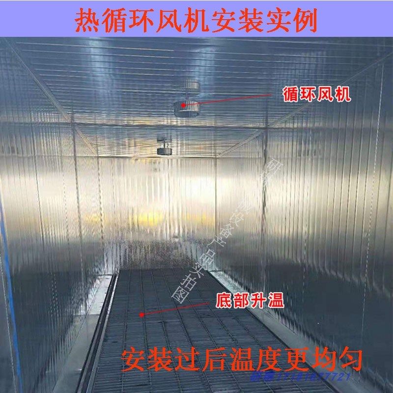 热风循环风机耐高温长轴烤漆房烘烤箱喷塑隔热铜芯线搅拌轴流电机