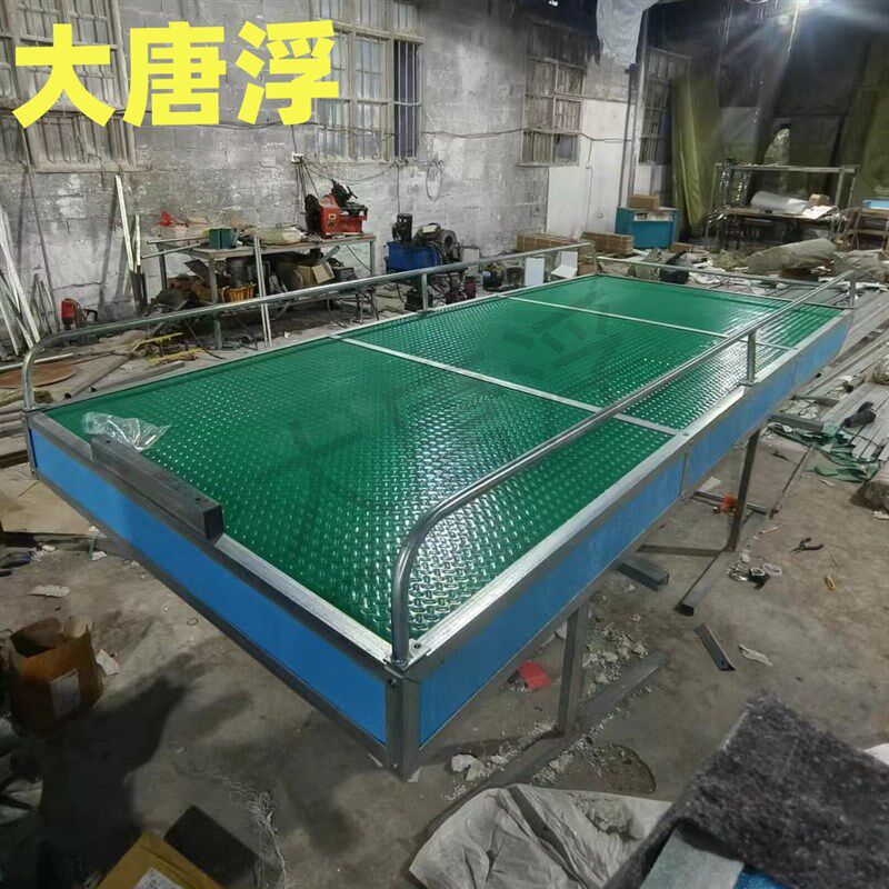 大唐浮漂皮划艇水上平台钓鱼浮板桥塑料撒网实心泡沫养殖平板渔船