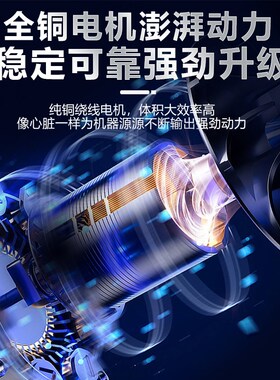 黑猫高压洗车机220V大功率商用380V工业清洗机强力洗地洗车泵水枪