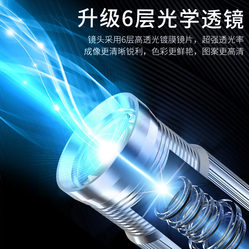 led广告投影灯门店户外室外地面摆摊外带广告射灯商用旋转带文字