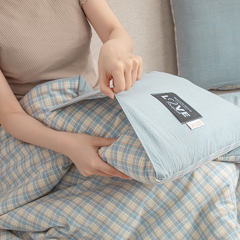 夏季纯棉抱枕被子两用汽车用多功能办公室午睡枕头毯子二合一车载