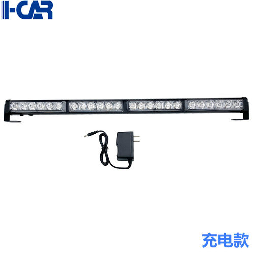 便携式2-8节充电式爆闪灯 6led款工程作业施工警示灯强磁吸顶杠灯