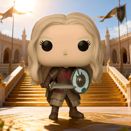 Funko pop指环王魔戒伊奥温 佛罗多霍比特人手办周边公仔摆件礼物