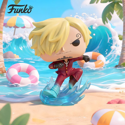 FunkoPOP海贼王山治sanji夜光款周边手办 航海王摆件潮玩公仔礼物
