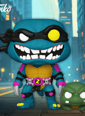 Funko丰高POP忍者神龟斯拉什与变种乌龟周边手办潮玩摆件公仔礼物